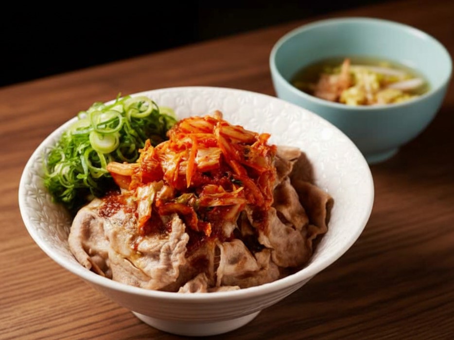 デリバリー限定メニュー「九条ねぎあんかけ豚丼」