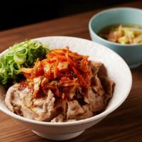 デリバリー限定メニュー「九条ねぎあんかけ豚丼」