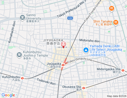 ABCネイル 自由が丘店 / エービーシーネイルの地図 - クリックで大きく表示します