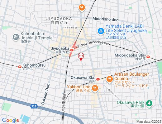 AMAZON POLPAS cafe&market 自由が丘店 / アマゾンポルパス（9月中旬OPEN予定）の地図 - クリックで大きく表示します
