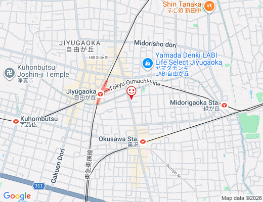 アルムベーグル 自由が丘店（3月14日OPEN予定）の地図 - クリックで大きく表示します