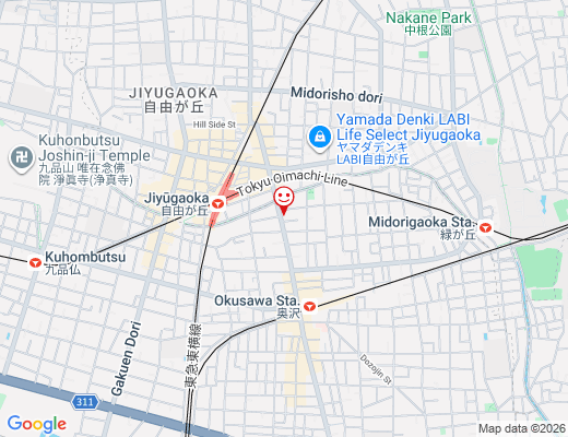 ブランド買取専門店 BRAND OFF 自由が丘店 / ブランドオフの地図 - クリックで大きく表示します