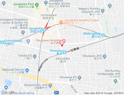 Cafe Yui / カフェユイの地図 - クリックで大きく表示します