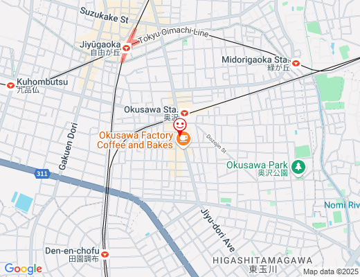 CHEESECAKE CLUB 自由が丘店 / チーズケーキクラブの地図 - クリックで大きく表示します