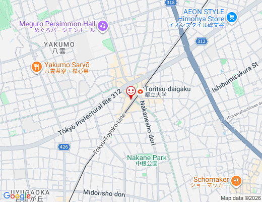 信州eco農家の直売所 都立大学駅店(7月16日OPEN予定) / しんしゅうエコのうかのちょくばいじょの地図 - クリックで大きく表示します