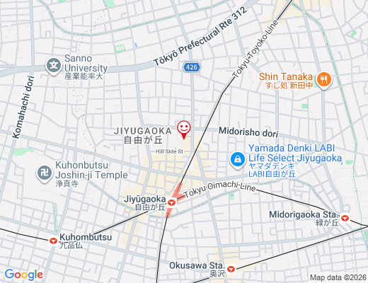 生活民芸 なかむたの地図 - クリックで大きく表示します