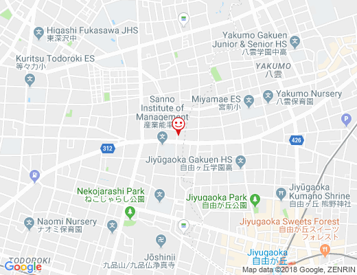 FUKAZAWA CAFE＆DINING / フカザワカフェ＆ダイニングの地図 - クリックで大きく表示します