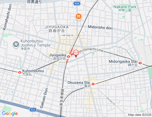 GOAT BARBER 2nd / ゴートバーバー セカンドの地図 - クリックで大きく表示します