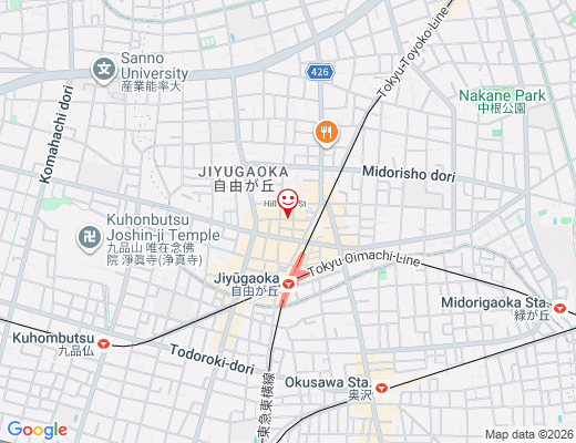 GRANIT 自由が丘店 / グラニート（9月4日OPEN予定）の地図 - クリックで大きく表示します