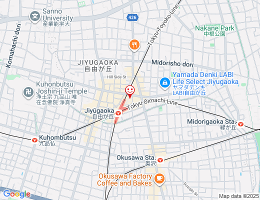 いちふじドーナツの地図 - クリックで大きく表示します