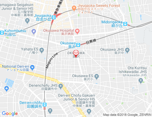 城南信用金庫 奥沢支店 / じょうなんしんようきんこの地図 - クリックで大きく表示します