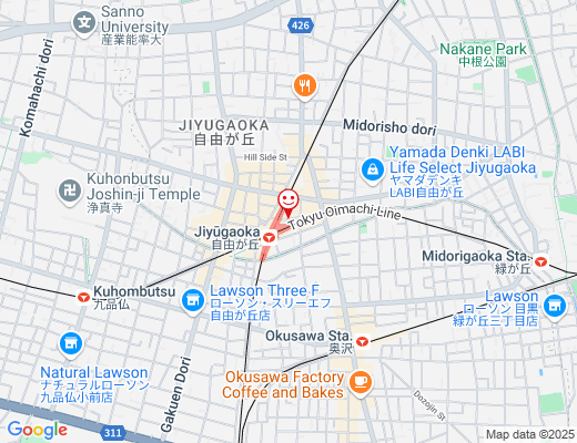 カラオケ MOCOMOCO 自由が丘店 / カラオケモコモコ（近日OPEN予定)の地図 - クリックで大きく表示します