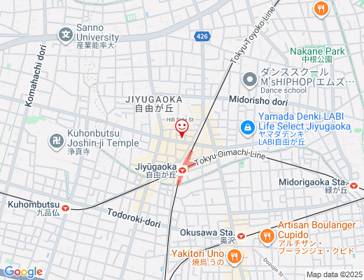 これでいいのだの地図 - クリックで大きく表示します