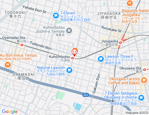 KUHONBUTSU 定食＆BAL / くほんぶつ ていしょくあんどばるの地図 - クリックで大きく表示します