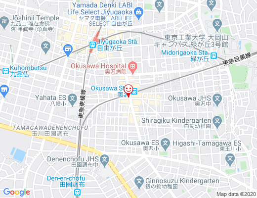 京樽・スシロー 奥沢店 / きょうたるの地図 - クリックで大きく表示します