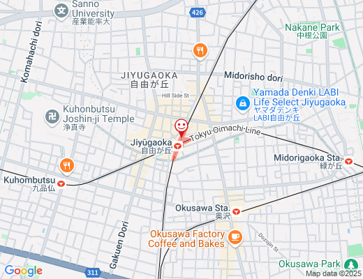 Lindt ショコラ ブティック エトモ自由が丘店 / リンツ（9月26日OPEN予定）の地図 - クリックで大きく表示します