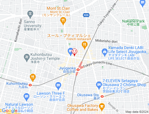 L’ŒIL DE TOKYO / ロイデトウキョウの地図 - クリックで大きく表示します