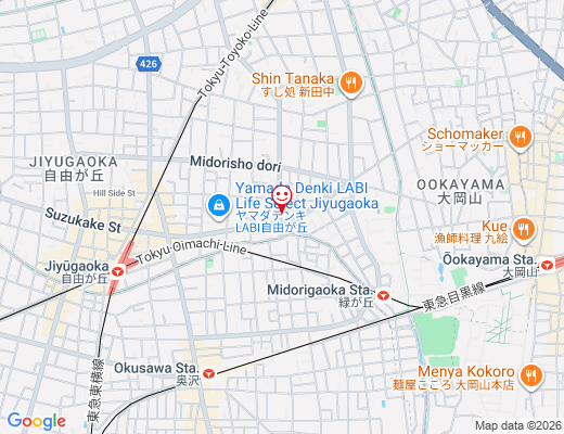 N.cafe / エヌカフェの地図 - クリックで大きく表示します