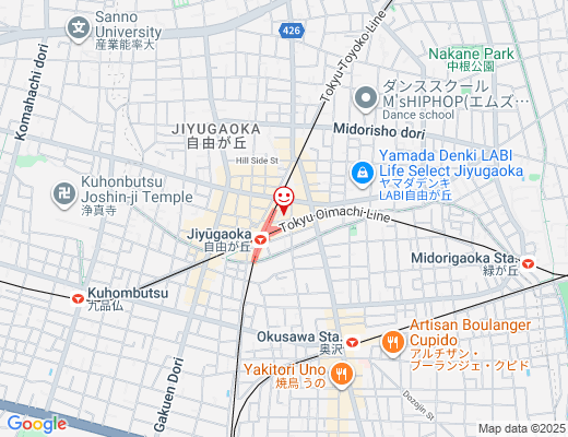 肉のかぎり。の地図 - クリックで大きく表示します