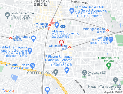OKUSAWA GOLF RANGE / 奥沢ゴルフレンジの地図 - クリックで大きく表示します