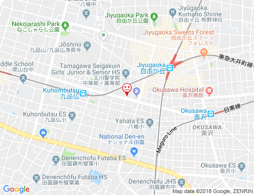Organic Harmony / オーガニックハーモニー東京本店の地図 - クリックで大きく表示します