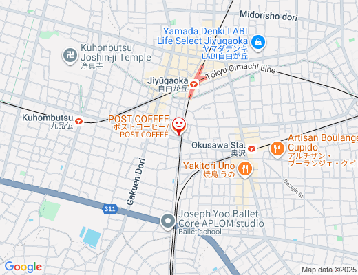POST COFFEE / ポストコーヒーの地図 - クリックで大きく表示します