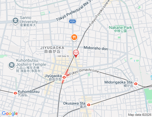 Re・Fine Sports 自由が丘店 / リ・ファイン スポーツの地図 - クリックで大きく表示します