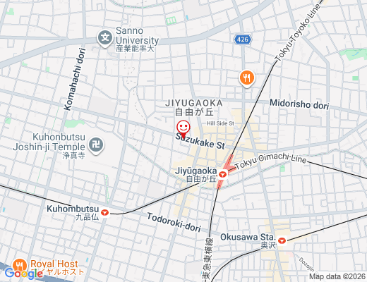 repos neige / ルポネージュの地図 - クリックで大きく表示します