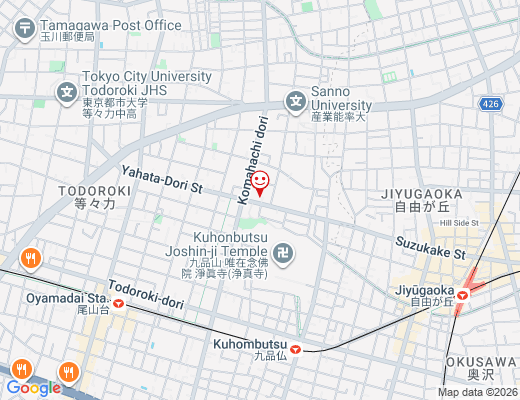 cafe&diner サボるイヌの地図 - クリックで大きく表示します