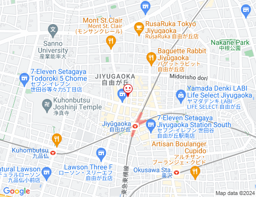 セルサスデンタルクリニック東京の地図 - クリックで大きく表示します