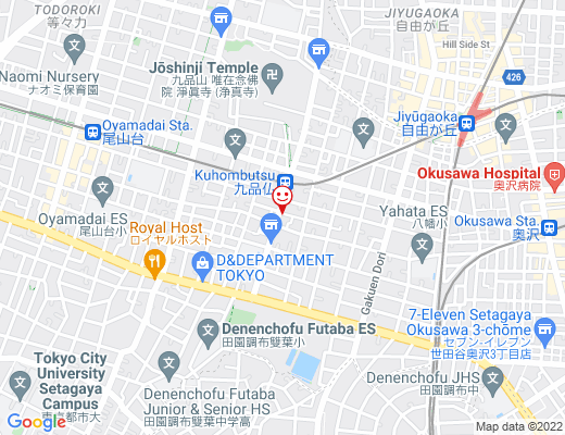 成城石井 九品仏店 / せいじょういしいの地図 - クリックで大きく表示します