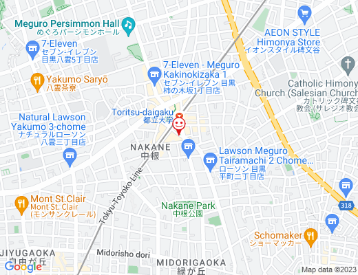 黒毛和牛焼肉 七甲山 都立大学店 / やきにく しちこうさんの地図 - クリックで大きく表示します