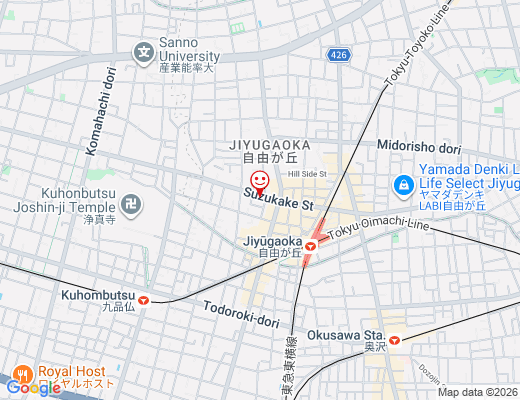 鍼灸治療院サロンQ / サロンキュウの地図 - クリックで大きく表示します