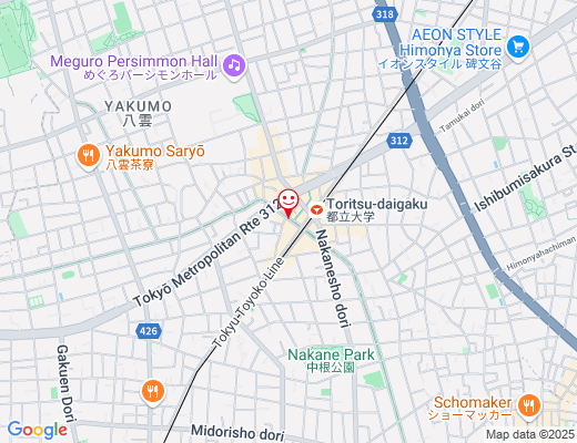 手打ち蕎麦 なみの / てうちそば なみのの地図 - クリックで大きく表示します