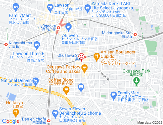 沖縄料理 カフェ＆バー Tip-Off / ティップオフの地図 - クリックで大きく表示します