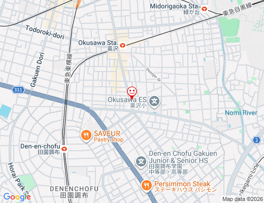 とんかつ ミカドの地図 - クリックで大きく表示します