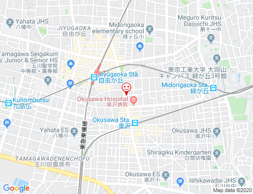 上島珈琲店 奥沢店 / ウエシマコーヒーテンの地図 - クリックで大きく表示します