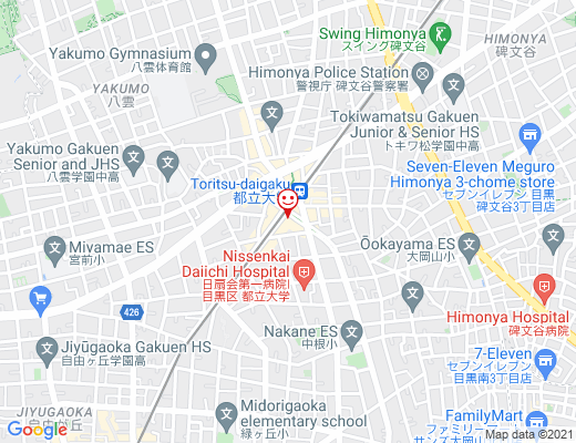 和×フレンチレストラン 藤 FUJI / フジの地図 - クリックで大きく表示します