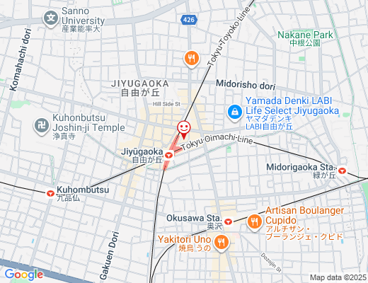 山田調味料研究所 / やまだちょうみりょうけんきゅうじょの地図 - クリックで大きく表示します