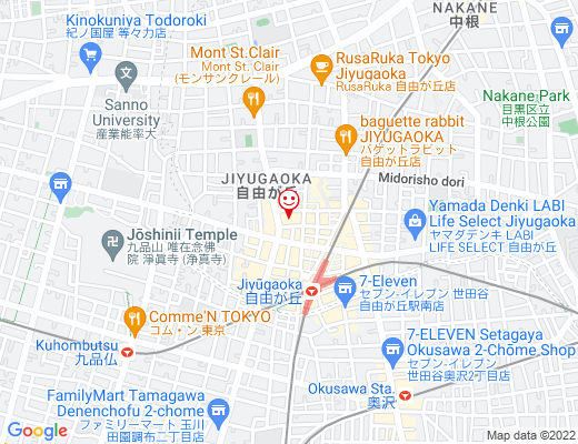 やなか珈琲 自由が丘店 / ヤナカコーヒーの地図 - クリックで大きく表示します
